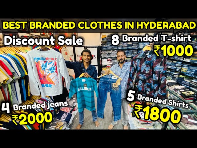 Branded😍Clothes Cheap Price In Hyderabad Trending Men's Wear Best Offer 80% Off Brand To Brand