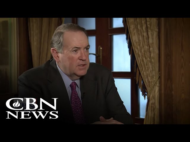 Trump's Israel Nominee Mike Huckabee Speaks to CBN News