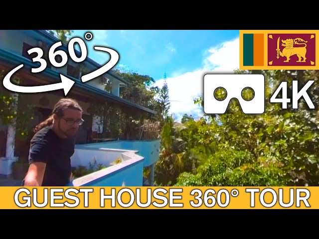 SRI LANKA TRAVEL VLOG | Beautiful guesthouse in Tangalle Sri Lanka 🇱🇰 Hotel Tour 360 video