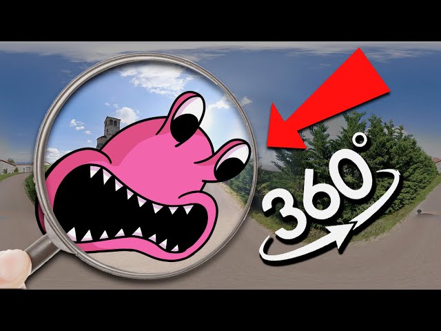 Find Pou Pink | POU as Rainbow Friend ?! | Finding Challenge 360º VR Video - TDC Tan