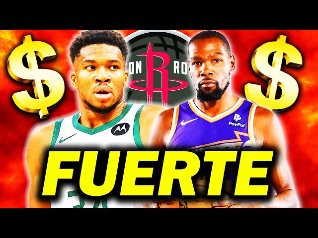 ROCKETS A POR ANTETOKOUNMPO Y DURANT! HISTÓRICO HARDEN Y RANDLE