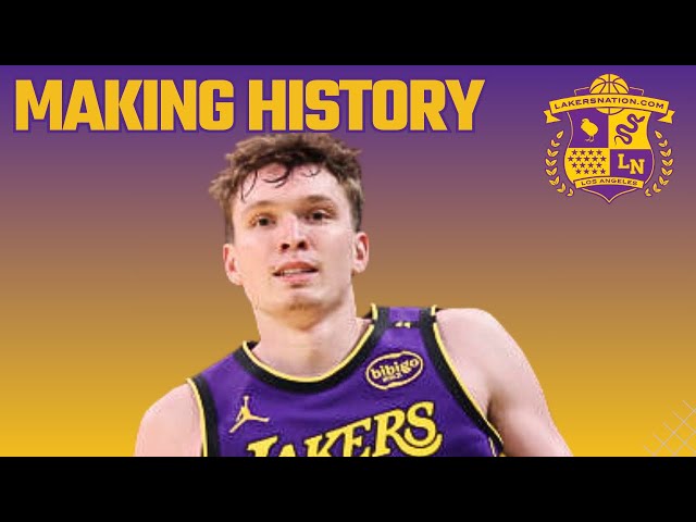 Dalton Knecht Would Make Lakers HISTORY By Winning Rookie Of The Year