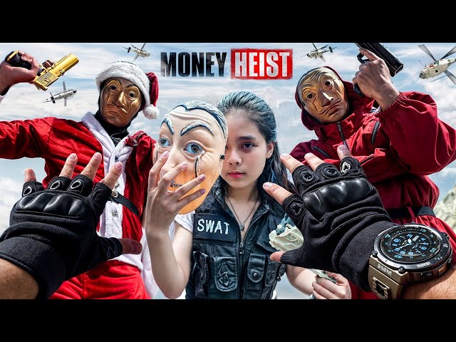 PARKOUR VS MONEY HEIST! 6 | Can't ESCAPE from SECURITY chase (BELLA CIAO REMIX) | Epic POV ACTION