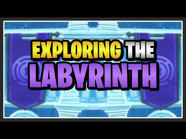 Fully Exploring The Labyrinth for the FIRST TIME - Fortnite Save the World