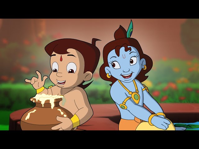 Chhota Bheem Aur Krishna - भीम और माखन की कहानी | Hindi Cartoond For Kids | Adventure Video For Kids