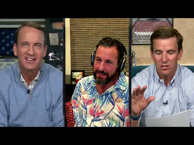 Adam Sandler Joins the Show |'Peyton & Eli'