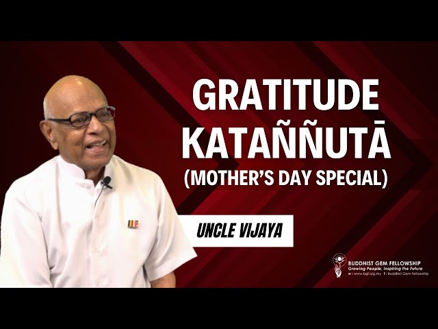 Sunday@BGF ft. Uncle Vijaya | Gratitude (Mother's Day Special) | 12 May 2024