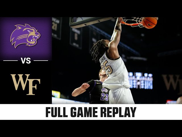 Western Carolina vs. Wake Forest Full Game Replay | 2024-25 ACC Men’s Basketball