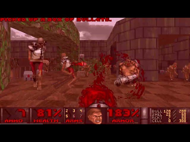 Doom Plerbtonia (2024) MAP07: "Living Complex" UV Speed Speedrun 0:23