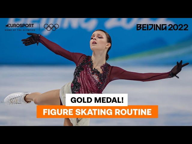 Anna Shcherbakova takes the lead winning gold | 2022 Winter Olympics