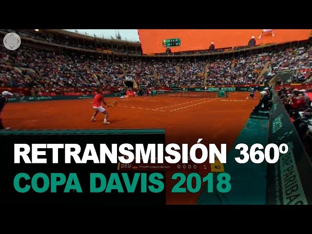 La Copa Davis en 360º | Primera jornada España - Alemania | Tenis