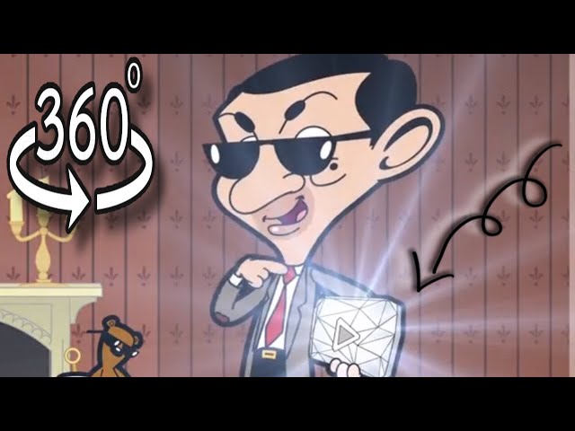 MrBean and The Diamond Play Button - VR 360° Video