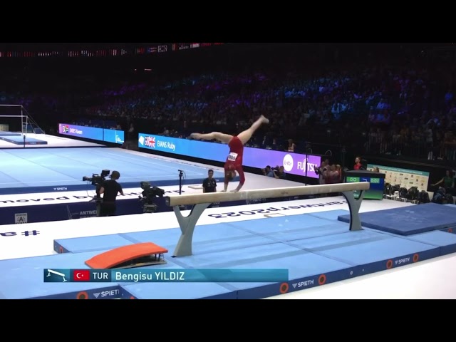 Falls from World Gymnastics Championships Qualifications Antwerp 2023