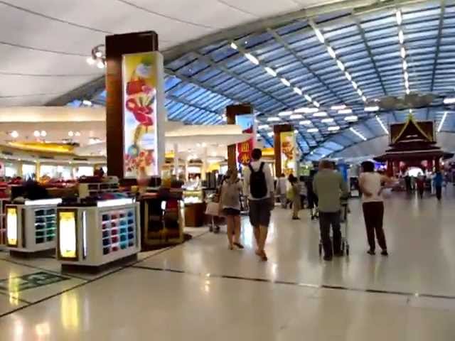 Bangkok International Suvarnabhumi Airport Info Walk Through Duty Free Shopping - Phil in Bangkok