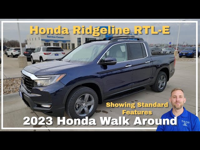 2023 Honda Ridgeline RTL-E Walkaround | Sharing Standard Features and Function