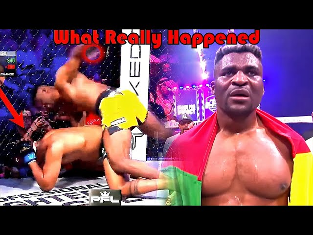 HE'S BACK!!! Ngannou's VICIOUS Knockout (Francis Ngannou vs Renan Ferreira)