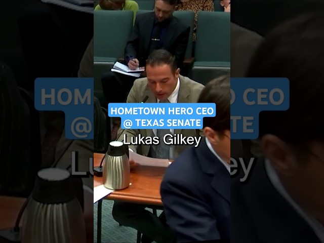 Our CEO's testimony at the Texas State Senate #news #politics #update