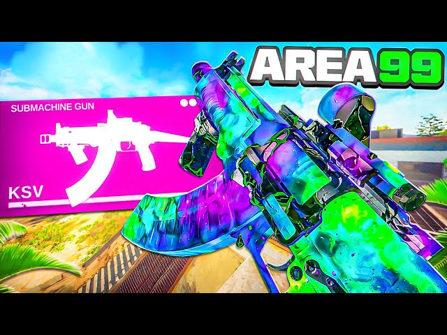 this KSV SMG CLASS SETUP MELTS EVERYONE in WARZONE! (AREA 99)