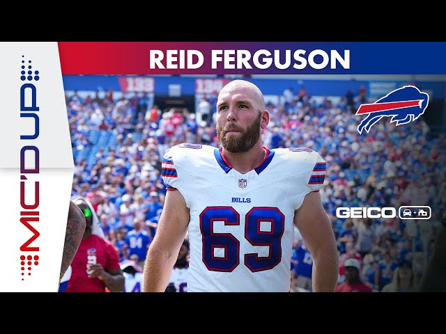 Reid Ferguson Mic'd Up vs Carolina Panthers | Buffalo Bills