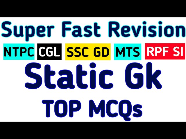 Statics Gk | SSC MTS EXAM 2024 | SSC GD | NTPC EXAM | RPF Exam | #SSCMTSEXAM2024 #SSCGD #SSCCGLEXAM