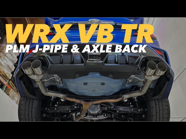 The LOUDEST EXHAUST for your Subaru WRX VB! *PLM J-PIPE & AXLE BACK With Dyno Results!*