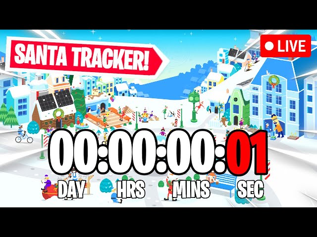 🌎GOOGLE Santa Tracker 2024!🎅 & Tracking Santa Delivering Presents Live🔴 24/7