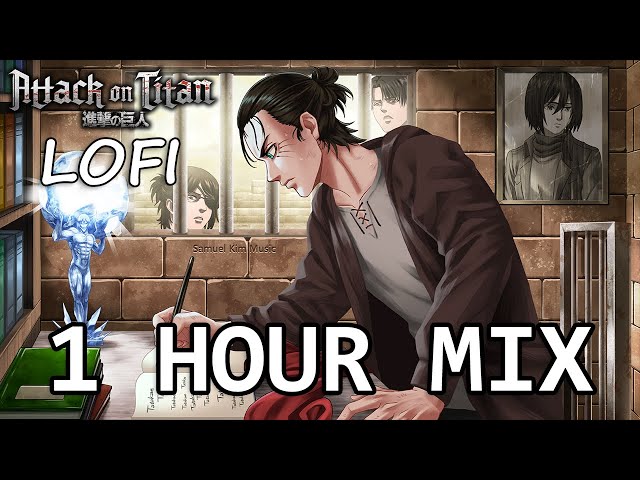 Attack on Titan S4 OP: THE RUMBLING but it's lofi hip hop | 1 HOUR VERSION