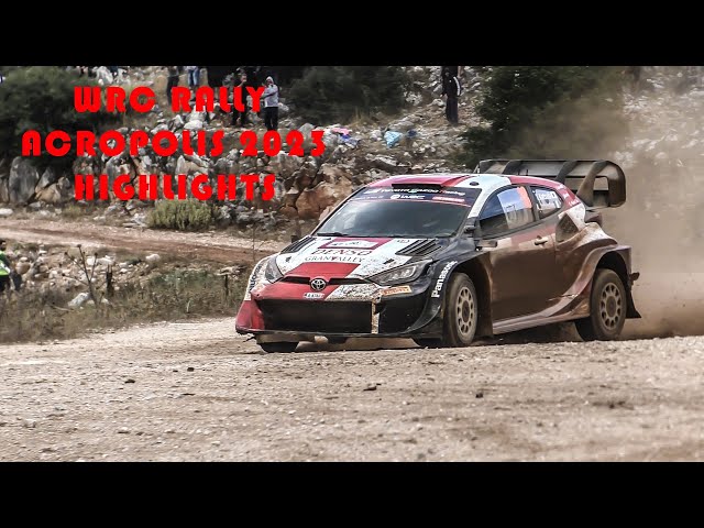 WRC RALLY ACROPOLIS 2023 - HIGLIGHTS - PURE SOUND