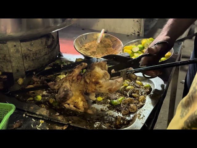 Delicious Chicken Sajji | Sajji in Nankana Sahib | Famous Kareem Market Lahore Wali Sajji | Tasty |