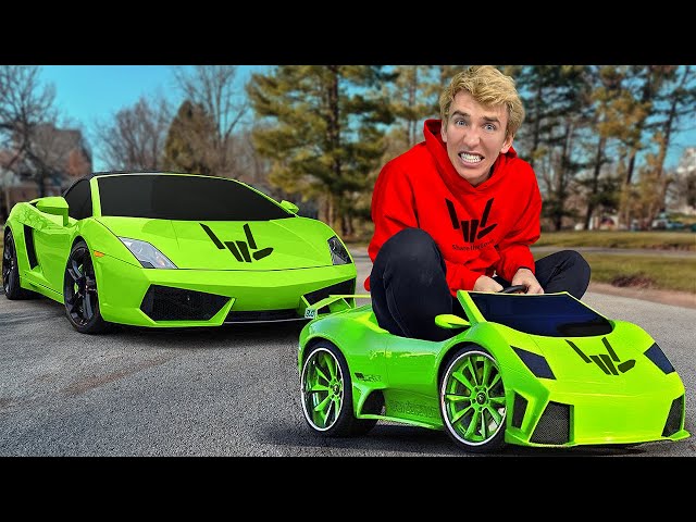 Im Building a MINI Lamborghini Supercar!! *So Tiny*