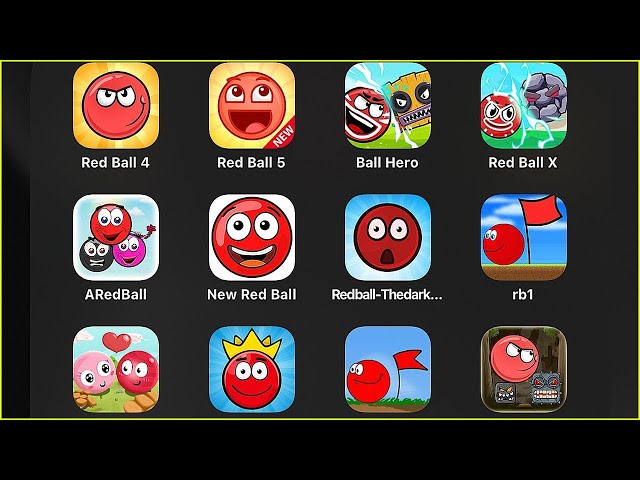 Red Ball 4,Red Ball 5,Ball Hero,Red Ball X,ARedBall,New Red Ball,rb 1,Red Ball 3,BRedBall