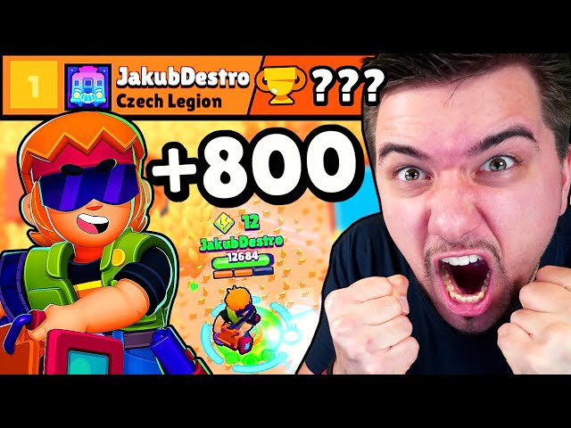 MEGA PUSH BUSTER! 😱 JSEM NEJLEPŠÍ! | Brawl Stars