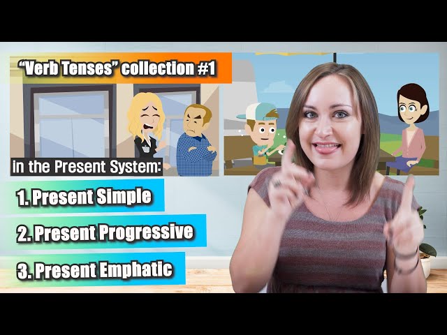 3 tenses exercises in the present |Verb Tenses #1 | Intermediate | Step by Step | Excel Academy