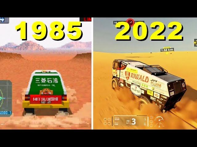 Evolution of Dakar Rally Games (1985-2022)