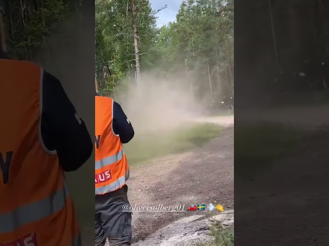 FULL SEND Oliver Solberg ERC Bauhaus Royal Rally of Scandinavia FLAT OUT