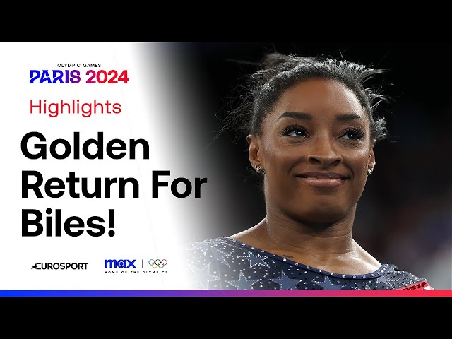 SUPERSTAR Simone Biles inspires USA to gymnastics team gold 🥇 | #Paris2024 Highlights | #Olympics