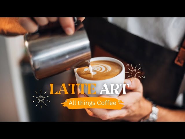 Latte art tutorial !  How to make Latte art ? Coffee  Art.