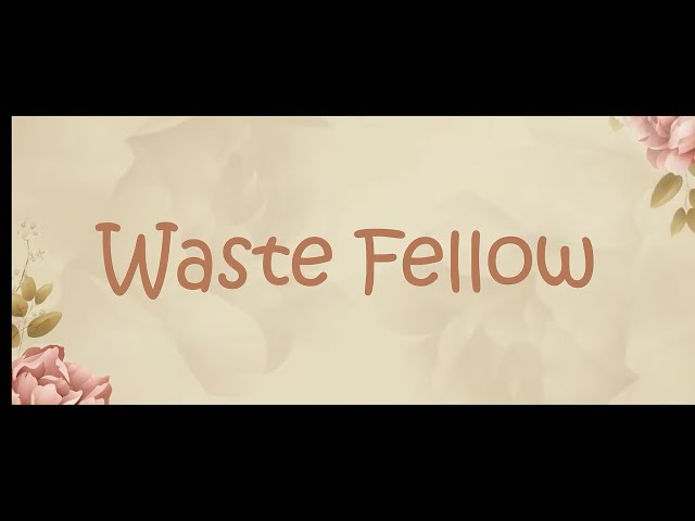 Waste Fellow | Telugu Short Film 2024 | Sk__Films