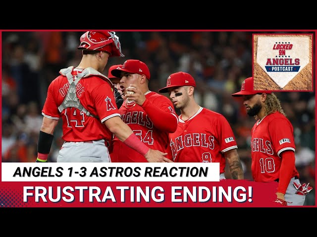 LOCKED ON ANGELS POSTCAST: Stellar Suarez start SPOILED as Los Angeles Angels fall 3-1 to Astros