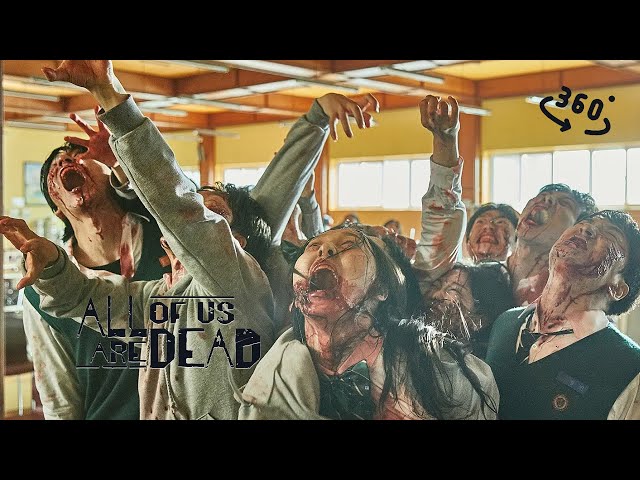 All of us are dead | Scary 360 VR video Horror animation [4k]