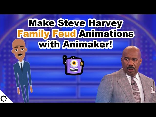 How to Make Funny Steve Harvey Family Feud Animations Using Animaker