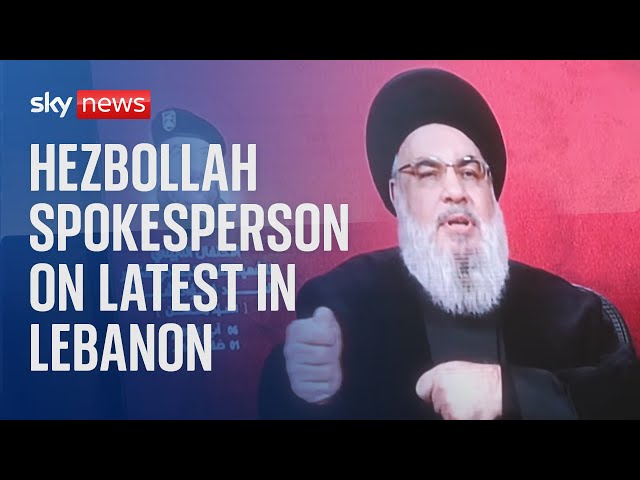 Watch: Secretary General of Hezbollah Hassan Nasrallah on the latest developments in Lebanon