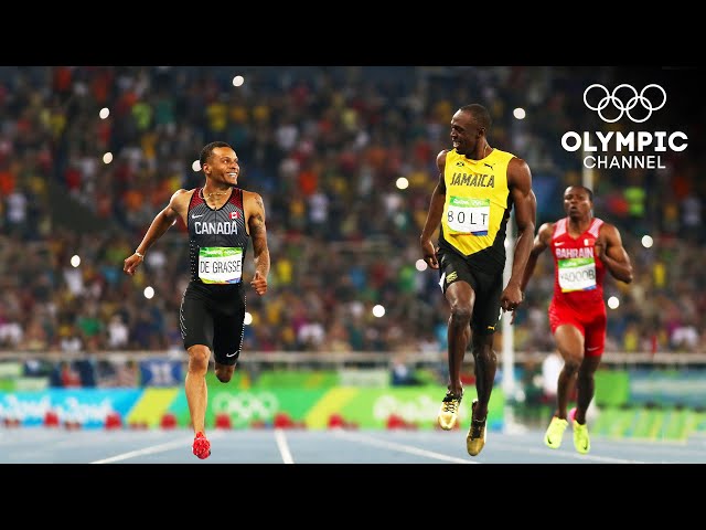 When Usain Bolt and Andre de Grasse smile, the whole world smiles with them | Olympic Memories