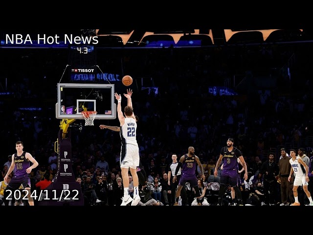 Franz Wagner late show as Orlando Magic stun LA Lakers