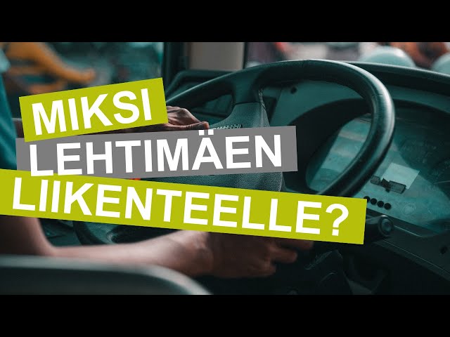 RekryKouluttaudu linja-autonkuljettajaksi Lehtimäen liikenteelle!