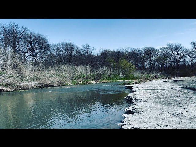 HIDDEN CREEK IN NORTH TEXAS with GIANT FOSSILS!!