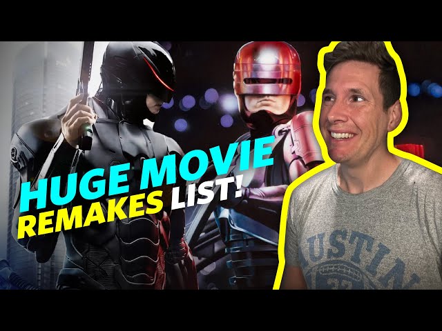 I List Off An Insane Amount Of Movie Remakes! #movies