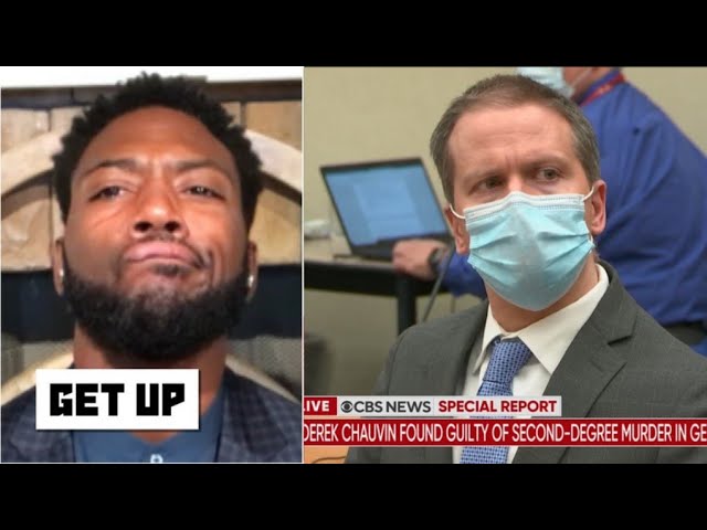 ESPN Get Up | Ryan Clark "Stunned" Derek Chauvin guilty of George Floyd murder (40 Year)