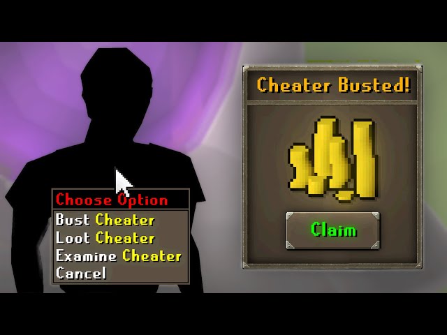 I Busted the Cheaters of Runescape For Fun and Profit