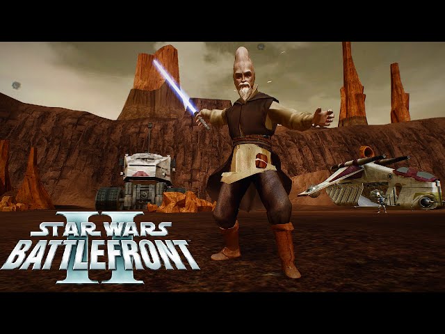 Star Wars Battlefront 2 Mods: Assault On Geonosis (Campaign)